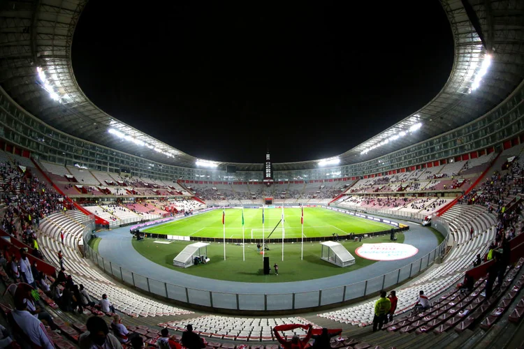 Estádio de Lima: jogo do Flamengo poderia ser adiado em meio a toque de recolher no Peru (Daniel Apuy/Getty Images)