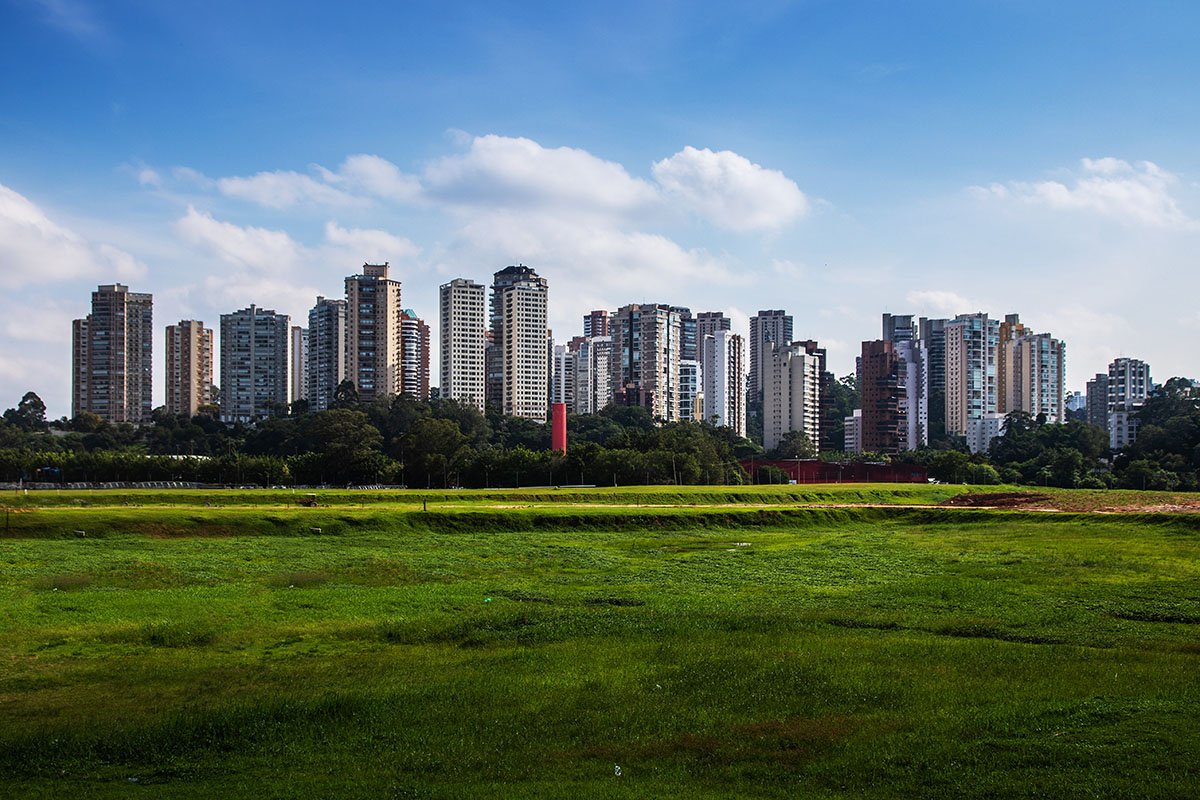 Prédios na Zona Sul de São Paulo