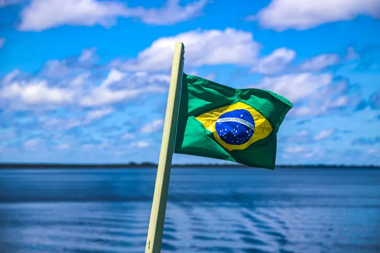 Bandeira do Brasil: feriado de 15 de novembro celebra a Proclamação da República.  (Leandro Fonseca/Exame)