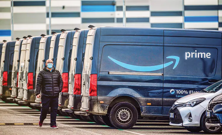 Amazon, na Itália: serviço de assinatura com entrega gratuita eliminou concorrentes  (Ony Anna Mingardi/Getty Images)