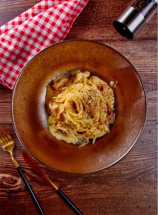 Modern Momma Osteria_Spaghetti alla Carbonara_Rodolfo Regini