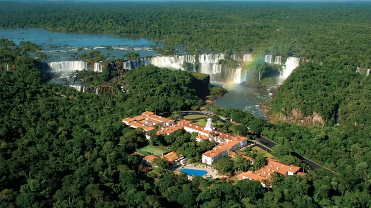 Hotel Cataratas: único empreendimento hoteleiro situado dentro do Parque Nacional do Iguaçu (Grupo Belmond/Divulgação)