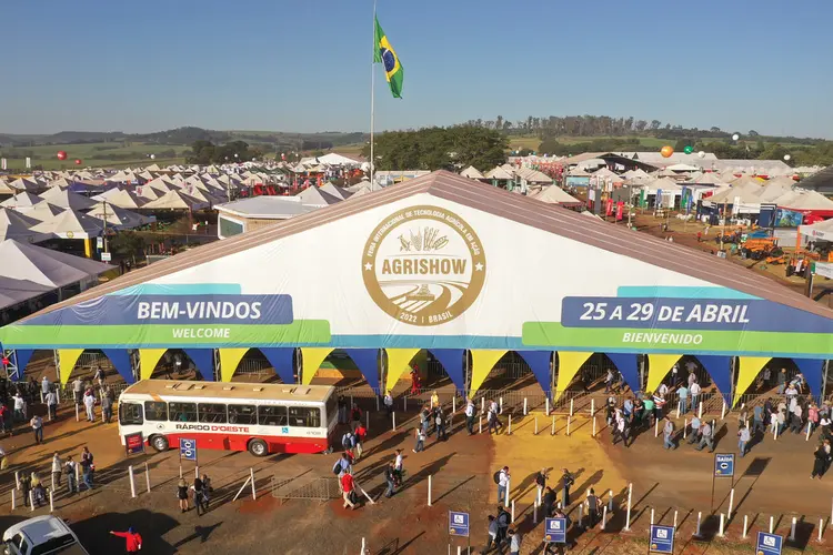 Agrishow 2022: R$ 11,2 bilhões de reais em negócios fechados (divulgação/Divulgação)