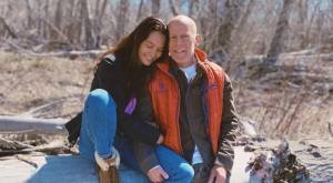 Bruce Willis e sua esposa, Emma Bruce Willis e sua esposa, Emma