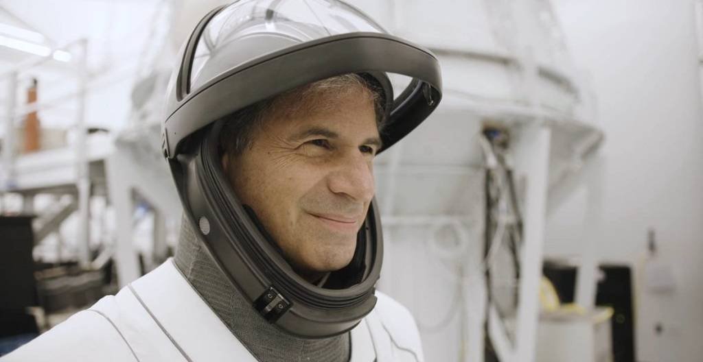 FLUTE: israelense Eytan Stribe, especialista da missão Ax-1, irá conduzir experimento com a tecnologia (SpaceX/Divulgação)