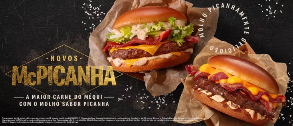 McDonald's anuncia que o McPicanha vai voltar com novo nome