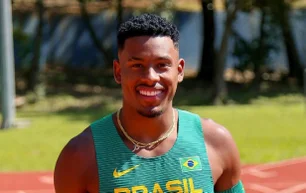 Imagem referente à matéria: Brasil fica fora da disputa por medalha nos 100m rasos masculino