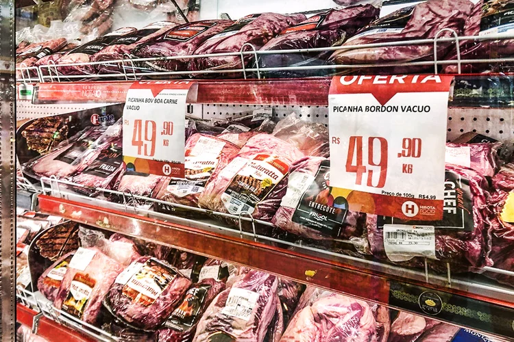 Picanha: preço caiu 0,16% no primeiro trimestre deste ano (Fabiane Stefano/Exame)