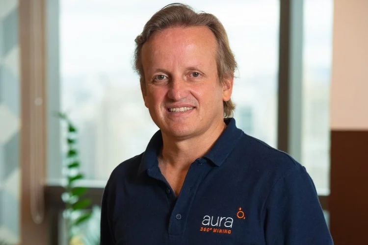 Rodrigo Barbosa, CEO da Aura, mineradora de ouro e cobre listada na B3 na forma de BDRs (Aura/Divulgação)