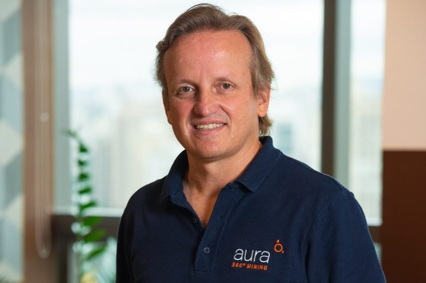 Rodrigo Barbosa, CEO da Aura, mineradora de ouro e cobre listada na B3 na forma de BDRs (Aura/Divulgação)