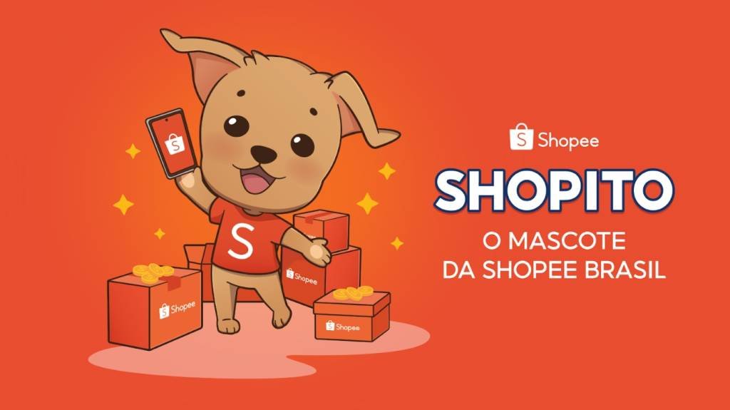 Mascote virtual da Shopee: ação mira mercado pet (Shopee/Divulgação)