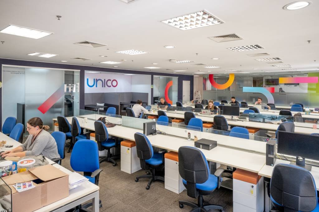 A unico foi fundada em 2007 por Diego Martins e Paulo Alencastro com o nome Acesso Digital. (Unico/Exame)