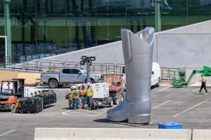 inauguração da fábrica da Tesla em Austin, Texas, Estados Unidos