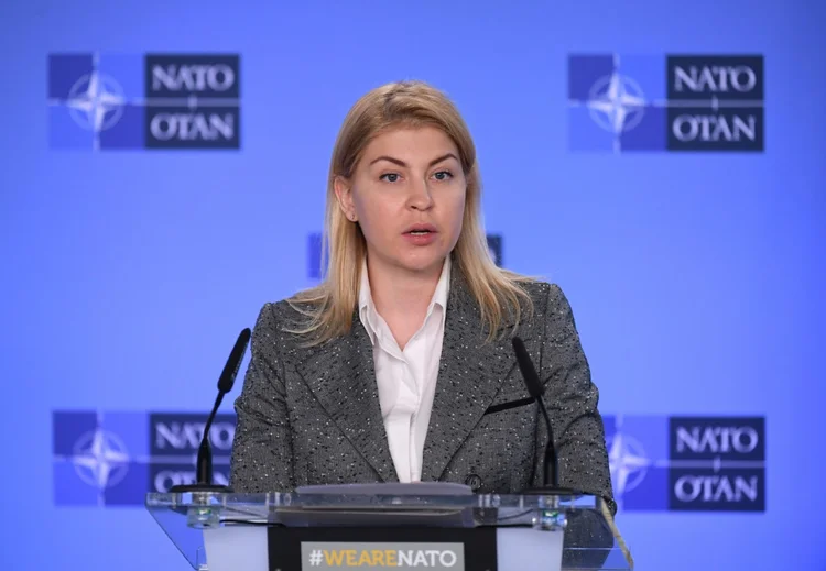 Vice-primeira-ministra da Ucrânia, Olga Stefanishyna, anunciou o balanço de corpos encontrados em Kiev (AFP/AFP)