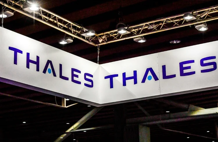 Thales: maior acionista do grupo é o Estado francês.  (AFP/AFP)