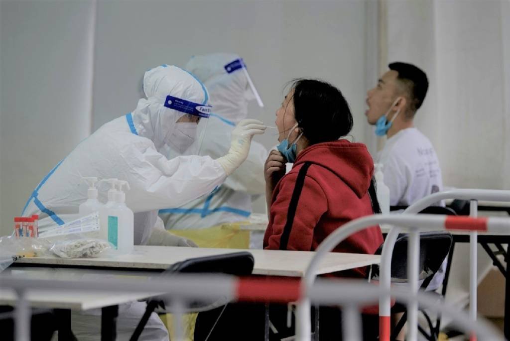Teste de covid em Pequim

 (AFP/AFP)
