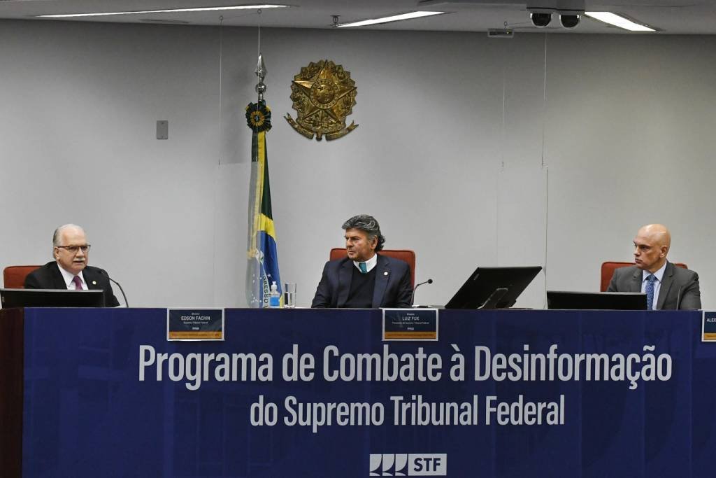 Fux: Ele negou que haja uma "extravagância" do STF em julgar questões de outros poderes (Carlos Moura/SCO/STF/Flickr)