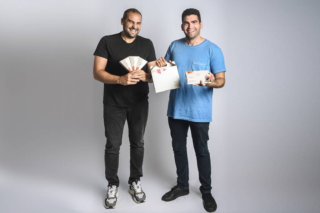 Bartolomeu Ferreira e Amauri Sales, fundadores da Home Sushi Home: R$ 18,5 milhões entregando sushis (Wagner Caiafo/Divulgação)