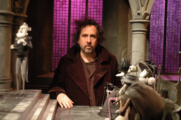 O diretor americano Tim Burton (Barry King/WireImage/Getty Images)