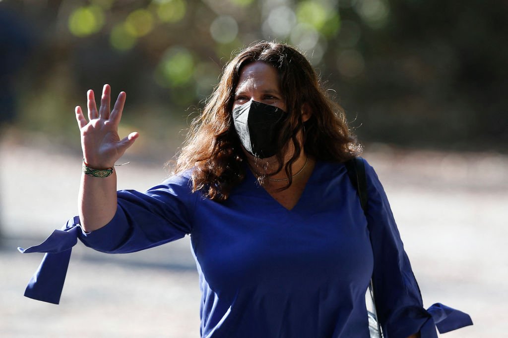 Maya Fernández Allende: marido e um dos filhos da ministra estavam em casa (Getty Images/AFP)