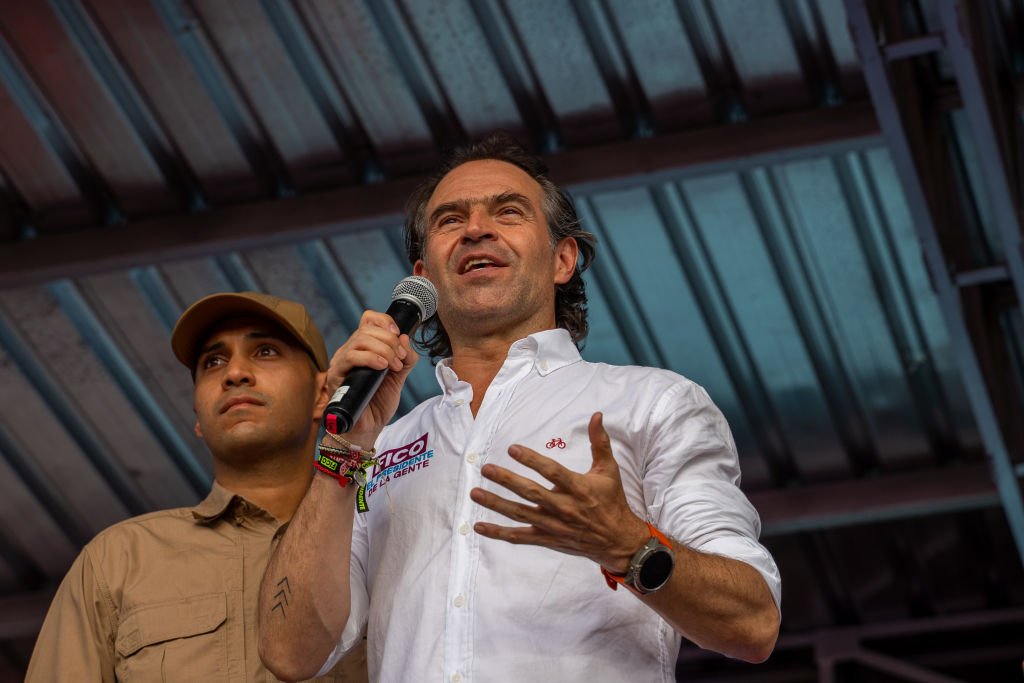 Presidential Candidate Federico Gutierrez Holds Campaign Rally