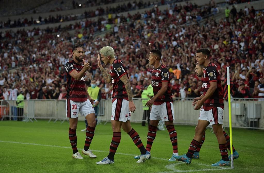 Flamengo: Clube enfrenta o Goiás no Maracanã (CARL DE SOUZA/AFP/Getty Images)