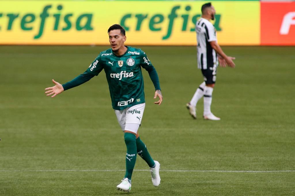 Palmeiras v Santos - Brasileirao 2022 (Miguel Schincariol/Getty Images)