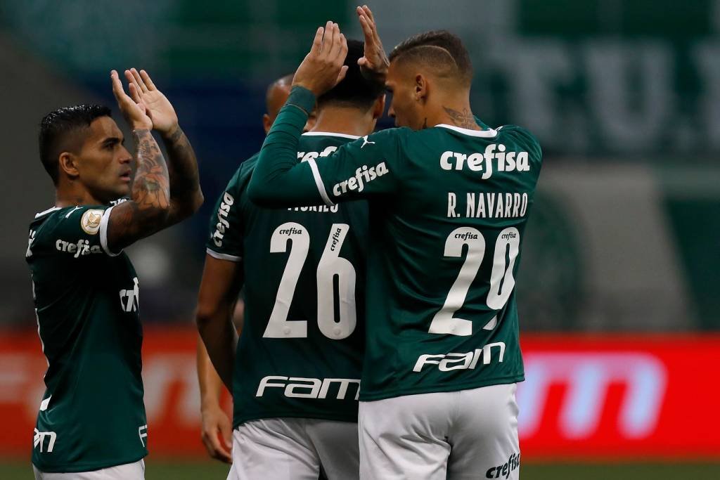 Palmeiras: Já classificado, o clube paulista apenas cumpre tabela (Ricardo Moreira/Getty Images)