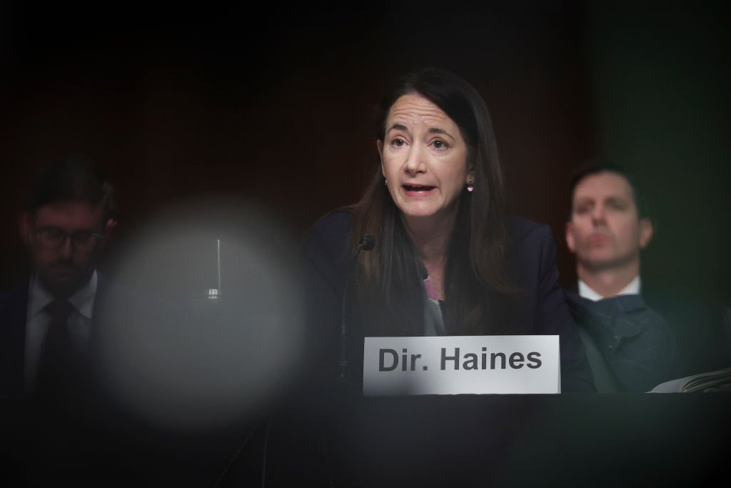 Avril Haines, diretora de Inteligência Nacional dos Estados Unidos (Getty Images/Win McNamee)