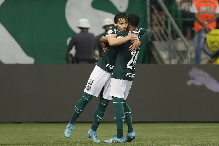 Palmeiras: Após a eliminação da Copa do Brasil, o time busca recuperar a liderança do Brasileirão (Ricardo Moreira/Getty Images)
