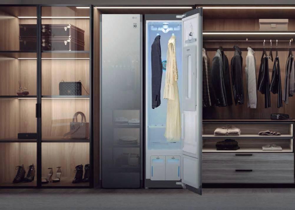 LG lança 'closet inteligente' que passa e higieniza roupas sozinho