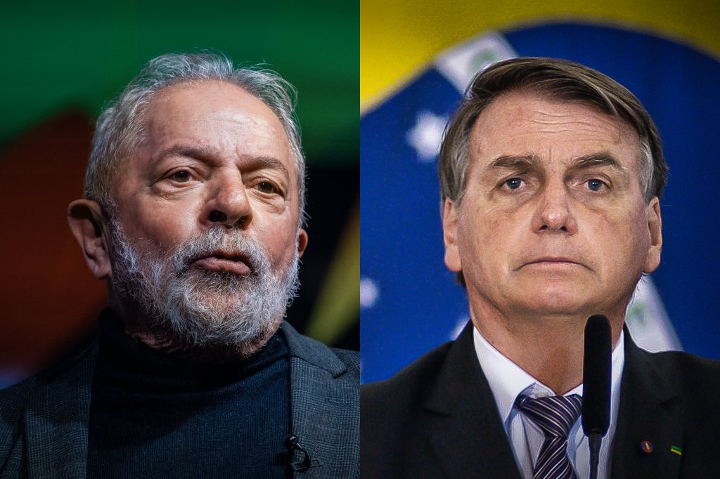 Lula e Bolsonaro: briga pelos votos no Sudeste na reta final (SOPA Images/Andressa Anholete/Getty Images)