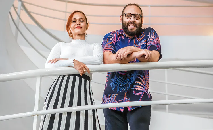 Marina Perelló e Thiago Gouvêa, do Yaak Studio: mostrar o valor do NFT para o mercado nacional  (Divulgação/Divulgação)