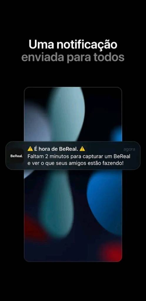 Notificação do BeReal