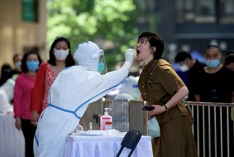 Covid zero: política chinesa que é motivo de protestos no país é questionada pelos EUA (Noel Celis/AFP)