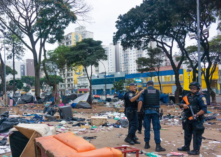 Os prédios estão localizados nas chamadas Quadras 37 e 38, situadas no Distrito de Santa Cecília (ROBERTO COSTA/CÓDIGO19/Estadão Conteúdo)