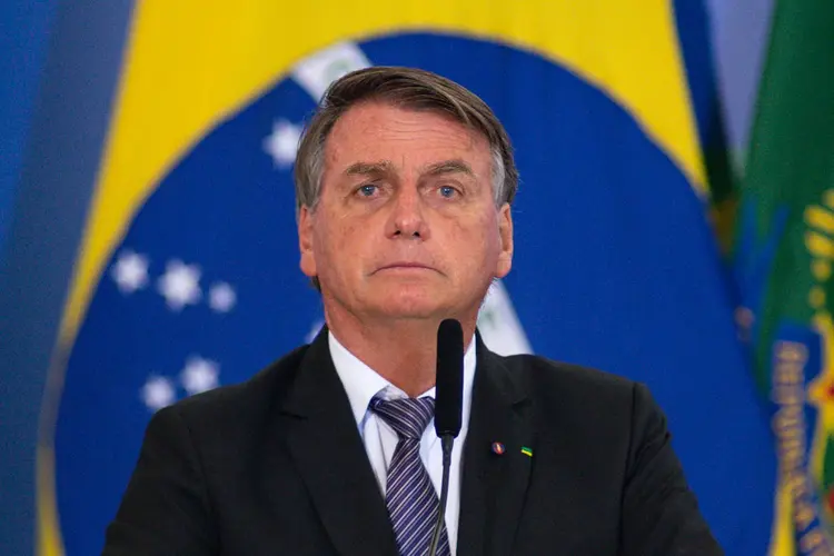 Bolsonaro: presidente pediu que Petrobras não reajuste preços (Andressa Anholete/Getty Images)