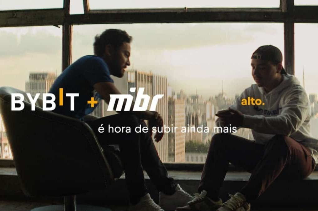 Bybit chega ao Brasil com parceria de peso (Reprodução/MIBR/Bybit)