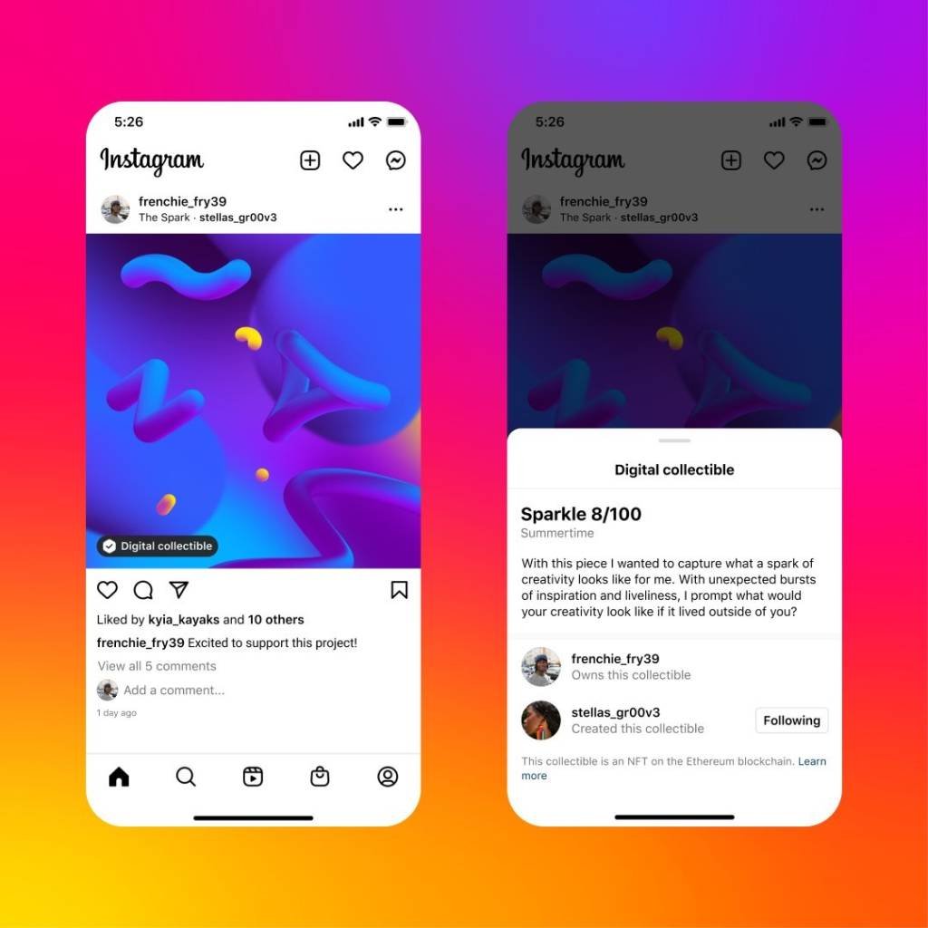 nfts insta