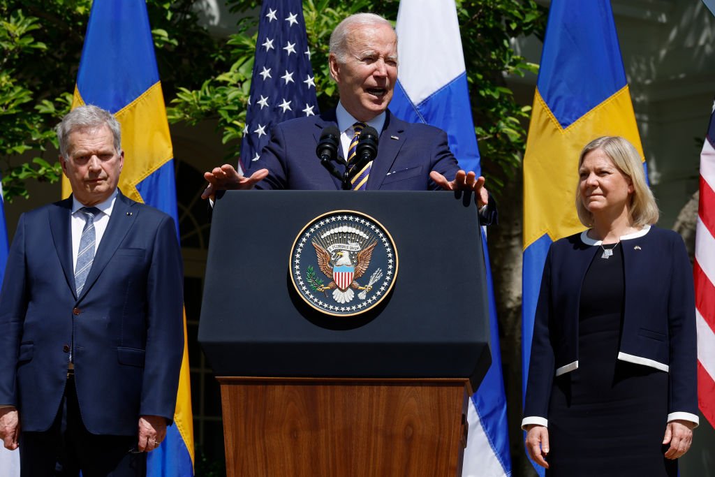 Após reunião, Biden diz que Otan ficará mais forte com Suécia e Finlândia