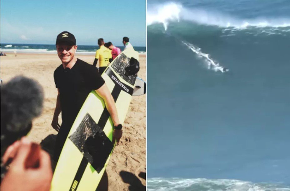 Alemão entra para Guinness por maior onda já surfada do mundo; veja vídeo