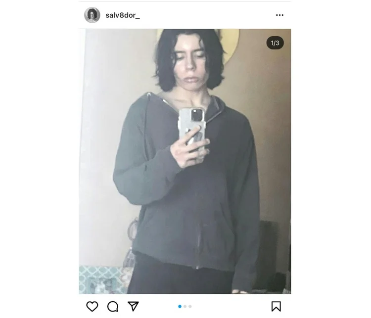 Captura de tela de uma conta de Instagram supostamente vinculada a Salvador Ramos, o atirador do massacre em escola do Texas em 24 de maio de 2022 (AFP/Reprodução)
