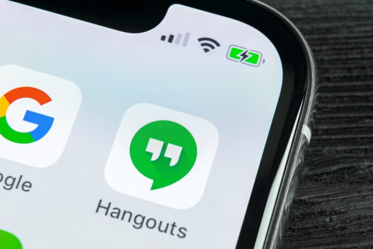 Google Hangouts: o aplicativo nunca vingou como um mensageiro popular (Foto/Reprodução)