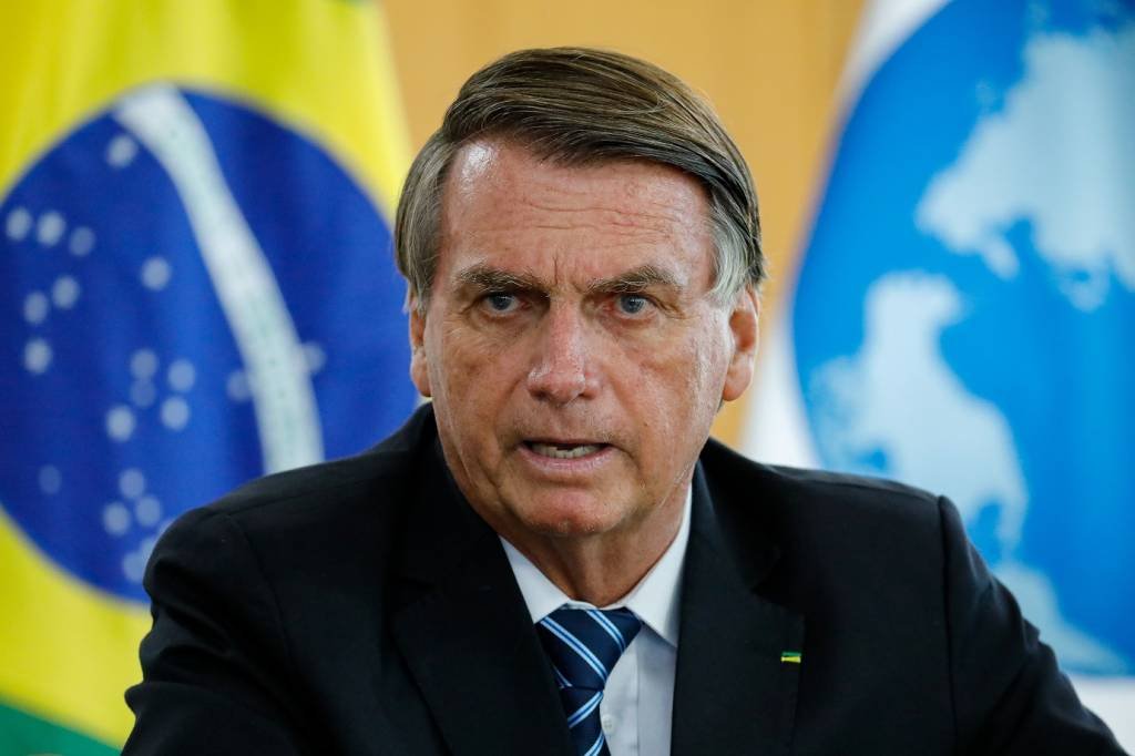 Combustíveis: Bolsonaro afirmou ainda que o preço dos combustíveis pode diminuir se o barril do petróleo do tipo Brent no mercado internacional continuar caindo (Isac Nóbrega/PR/Flickr)