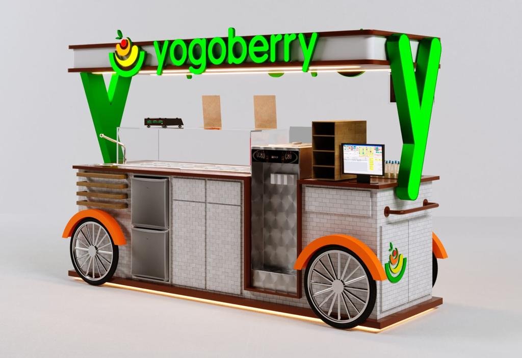 Modelo de microfranquia da Yogoberry Modelo de microfranquia da Yogoberry