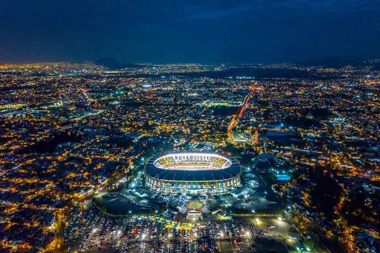 Estádio Azteca na Cidade do México. (Hector Vivas/Getty Images)