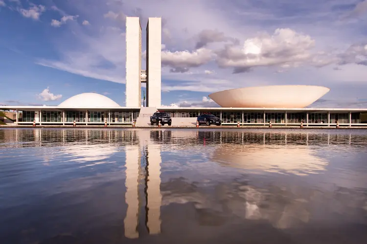 Vista do Congresso Nacional em Brasília (Andressa Anholete/Getty Images)