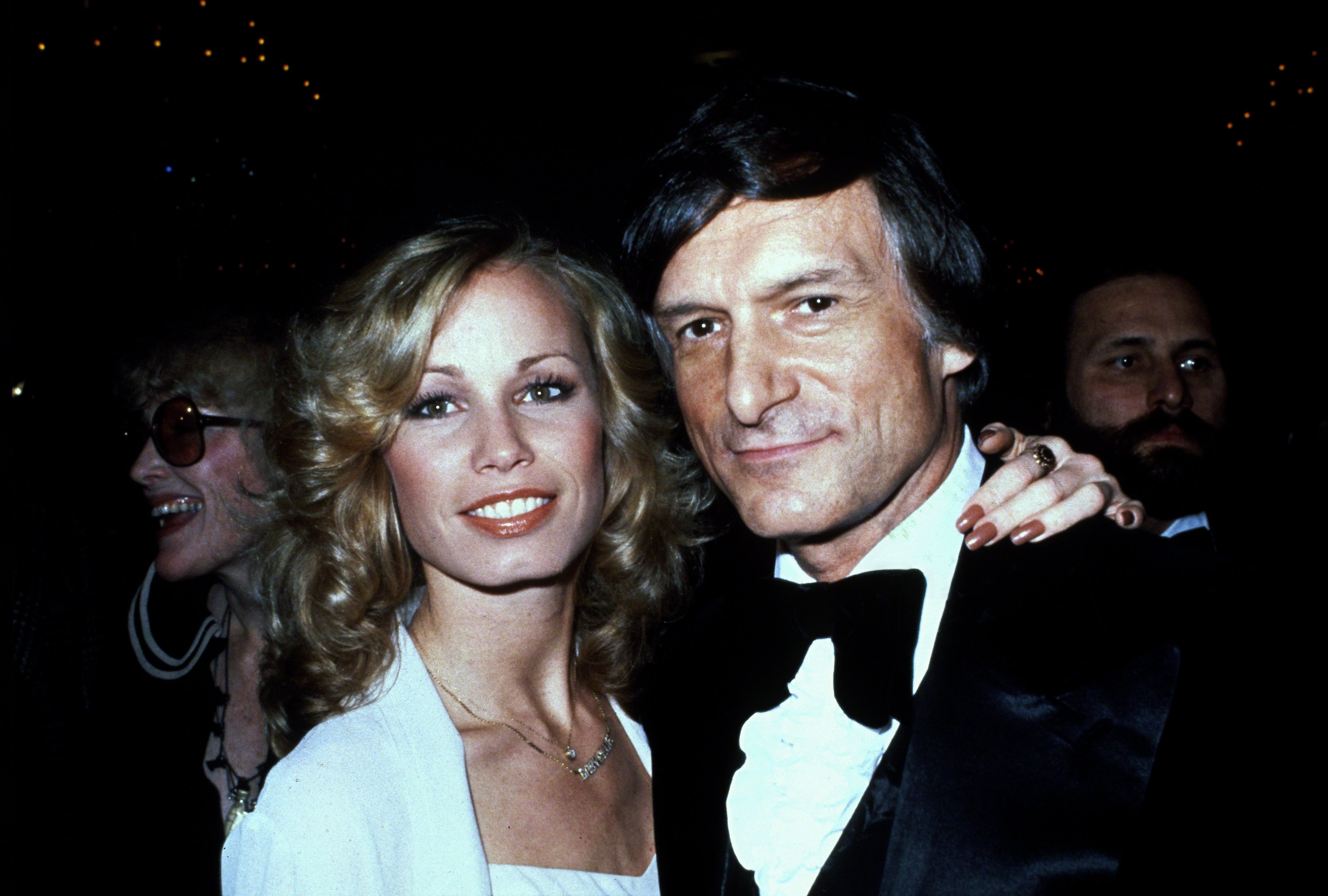 Hugh Hefner and Sondra Theodore