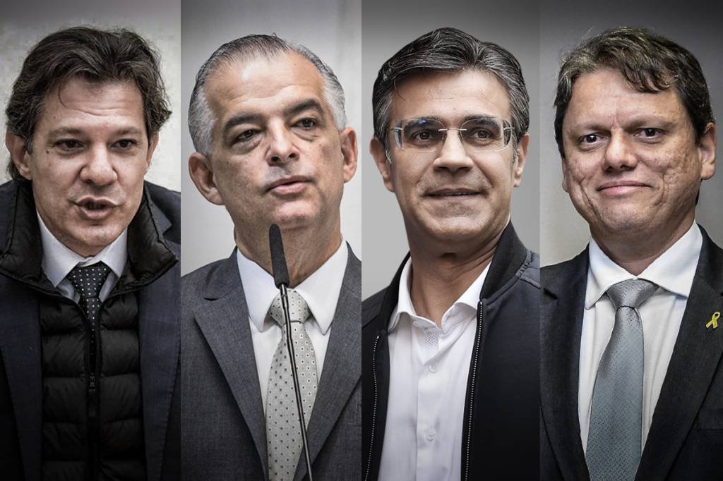 Pesquisa governo de SP: Haddad tem 27%; Tarcísio, 17%; França, 14%; e Garcia, 11%