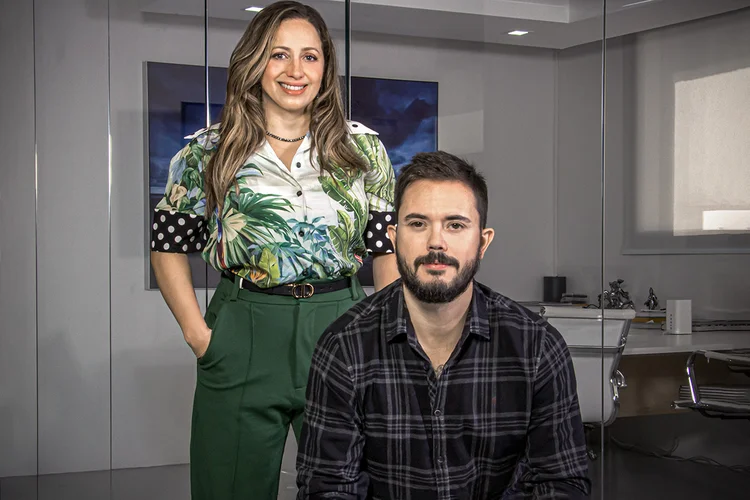 Adalberto Generoso, e Laura Coló, cofundadores da Yapoli (Yapoli/Divulgação)